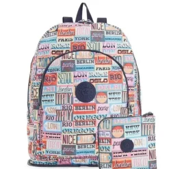 Shop All|Kipling Earnest Printed Foldable Backpack - Hello Weekend - cutbabycare.com | baby boutique & care hub