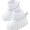 Shop All|Kissy Kissy - Baby Boy Dots Print Booties, Light Blue - cutbabycare.com | baby boutique & care hub