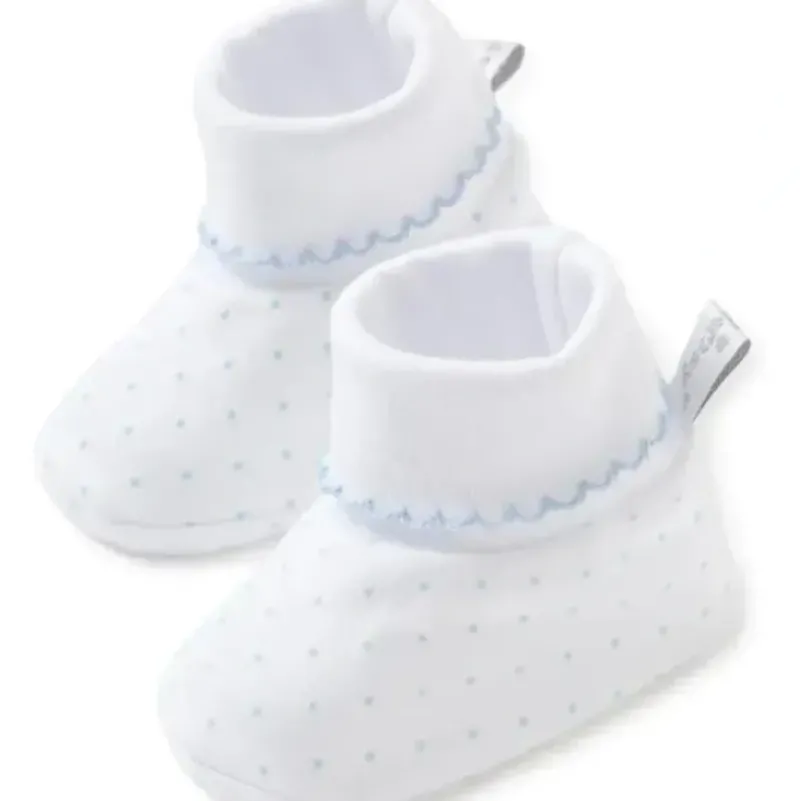 Shop All|Kissy Kissy - Baby Boy Dots Print Booties, Light Blue - cutbabycare.com | baby boutique & care hub