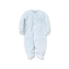 Shop All|Kissy Kissy - Baby Boy Stripes Footie, Light Blue - cutbabycare.com | baby boutique & care hub