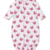 Shop All|Kissy Kissy - Baby Girls Infant Heart Of Hearts Print Convertible Gown - cutbabycare.com | baby boutique & care hub