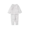 Shop All|Kissy Kissy - Baby Neutral Footed Pant Set, Grey - cutbabycare.com | baby boutique & care hub