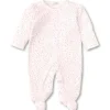 Shop All|Kissy Kissy - Footie, Hearts, 3-6M, White/Pink - cutbabycare.com | baby boutique & care hub