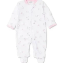 Shop All|Kissy Kissy - Peppy Pups Zip Footie, Pink - cutbabycare.com | baby boutique & care hub