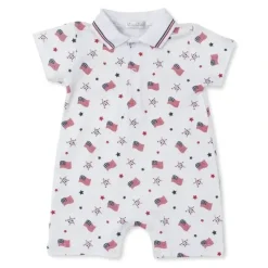 Shop All|Kissy Kissy - Short Playsuit, 4Th July - cutbabycare.com | baby boutique & care hub