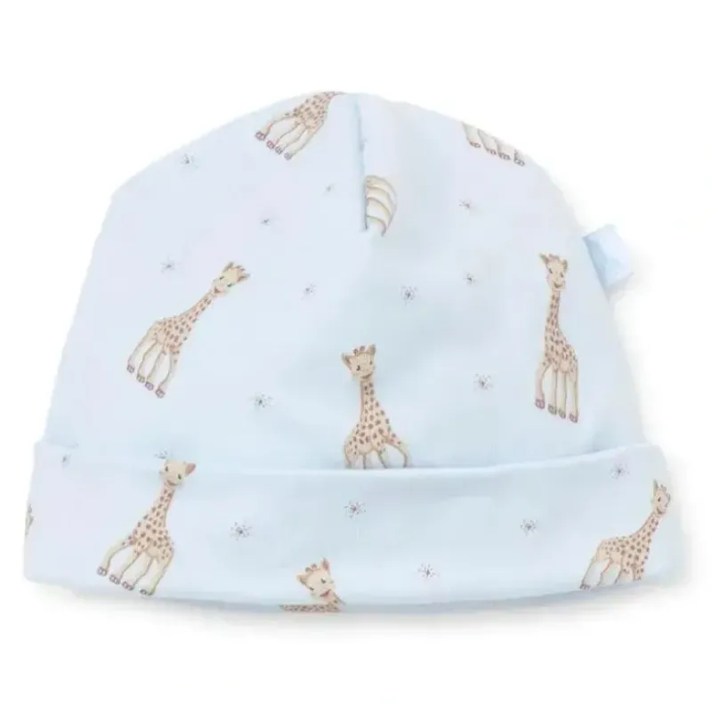 Shop All|Kissy Kissy - Sophie La Girafe Print Hat, Light Blue - cutbabycare.com | baby boutique & care hub