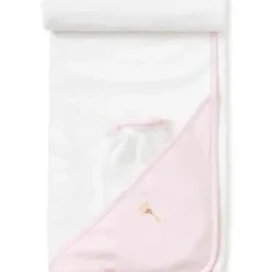 Bath Potty|Kissy Kissy - Sophie La Girafe Hooded Towel & Mitt Set, Pink - cutbabycare.com | baby boutique & care hub
