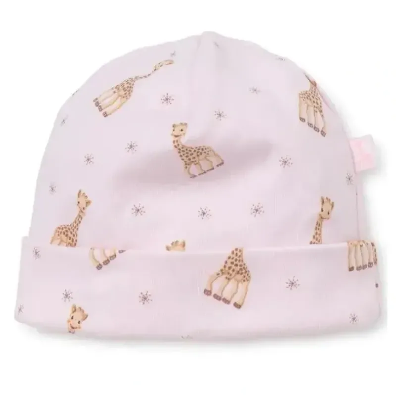 Shop All|Kissy Kissy - Sophie La Girafe Print Hat, Pink - cutbabycare.com | baby boutique & care hub
