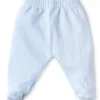 Shop All|Kissy Kissy Pointelle Footed Pant, Light Blue - cutbabycare.com | baby boutique & care hub