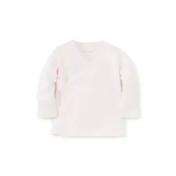 Shop All|Kissy Kissy Pointelle Long Sleeve Cross Tee, Pink - cutbabycare.com | baby boutique & care hub
