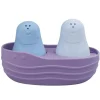 Bath Potty|Koala Dream Silicone Kids/Childrens Penguins Bath Time Boat Toy Purple 6M+ - cutbabycare.com | baby boutique & care hub