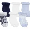 Shop All|Kushies - 6 Pack newborn socks, Blue - cutbabycare.com | baby boutique & care hub