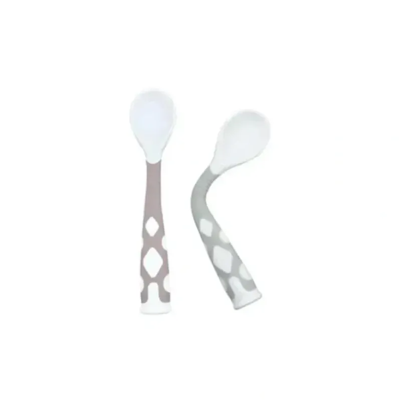 Shop All|Kushies - 2Pk Silibend Spoon, Sand/Pink - cutbabycare.com | baby boutique & care hub