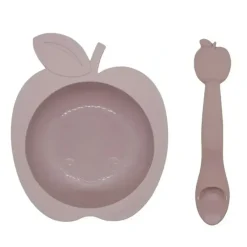Shop All|Kushies - Silibowl Silicone Bowl and Spoon, Pink - cutbabycare.com | baby boutique & care hub