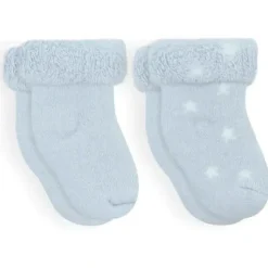 Shop All|Kushies Baby - 2Pk Boy Socks Terry, 0/3M, Ice Solid/Stars - cutbabycare.com | baby boutique & care hub