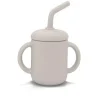 Shop All|Kushies Baby - SILISIPPY Unbreakable, Spill-Proof Silicone Cup with Straw, 4 oz, Sand - cutbabycare.com | baby boutique & care hub