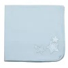 Stroller|Kushies Baby Classics Blanket, Light Blue - cutbabycare.com | baby boutique & care hub