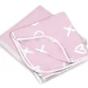 Shop All|Kushies Baby Receiving Blanket 2-Pack, Flannel Pink - cutbabycare.com | baby boutique & care hub