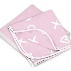 Shop All|Kushies Baby Receiving Blanket 2-Pack, Flannel Pink - cutbabycare.com | baby boutique & care hub