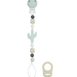 Shop All|Kushies SiliBead Pacifier Clip - Cactus - cutbabycare.com | baby boutique & care hub