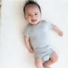 Shop All|Kyte Baby - Baby Neutral Bodysuit In Storm - cutbabycare.com | baby boutique & care hub