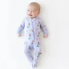 Shop All|Kyte Baby - Baby Zippered Footie In Mermaid - cutbabycare.com | baby boutique & care hub