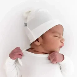 Shop All|Kyte Baby - Bamboo Baby Knotted Cap in Cloud - cutbabycare.com | baby boutique & care hub