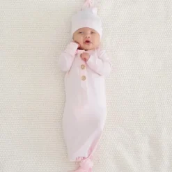 Shop All|Kyte Baby - Bamboo Baby Knotted Cap In Crepe - cutbabycare.com | baby boutique & care hub