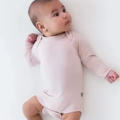 Shop All|Kyte Baby - Long Sleeve Bodysuit In Blush - cutbabycare.com | baby boutique & care hub