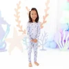 Shop All|Kyte Baby - Long Sleeve Pajamas In Mermaid - cutbabycare.com | baby boutique & care hub
