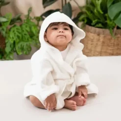 Bath Potty|Kyte Baby - Toddler Bath Robe In Cloud - cutbabycare.com | baby boutique & care hub