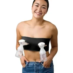 Nursing Feeding|La Vie - Pump Strap Hands-Free Pumping & Nursing Bra, Black - cutbabycare.com | baby boutique & care hub