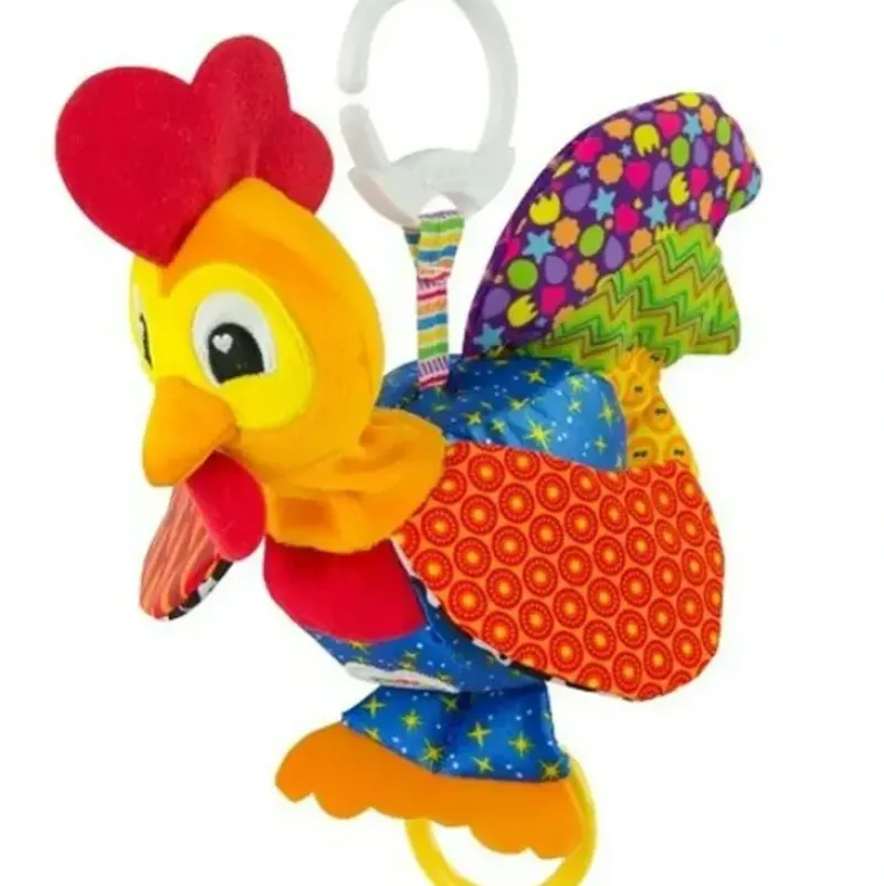 Stroller|Lamaze Clip & Go 23cm Barnyard Bob Rooster Baby Soft/Interactive Toy w/ Clip 0m+ - cutbabycare.com | baby boutique & care hub