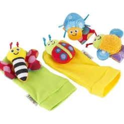 Shop All|Lamaze Gardenbug 4-Piece Foot Finder and Wrist Rattle Set - cutbabycare.com | baby boutique & care hub