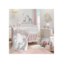 Shop All|Lambs & Ivy - 4 Piece Baby Bedding Set, Giraffe And A Half - cutbabycare.com | baby boutique & care hub