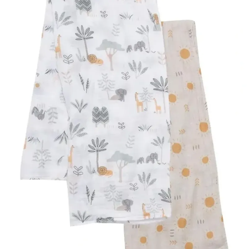 Shop All|Lambs & Ivy - 2 Pk. Swaddle Blankets - cutbabycare.com | baby boutique & care hub