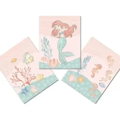 Shop All|Lambs & Ivy - Bedtime Originals Disney Baby The Little Mermaid 3-Piece Unframed Wall Art, Ariel - cutbabycare.com | baby boutique & care hub