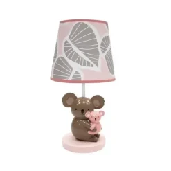 Shop All|Lambs & Ivy - Calypso Lamp Pink/Gray Koala Nursery Lamp with Shade & Bulb - cutbabycare.com | baby boutique & care hub