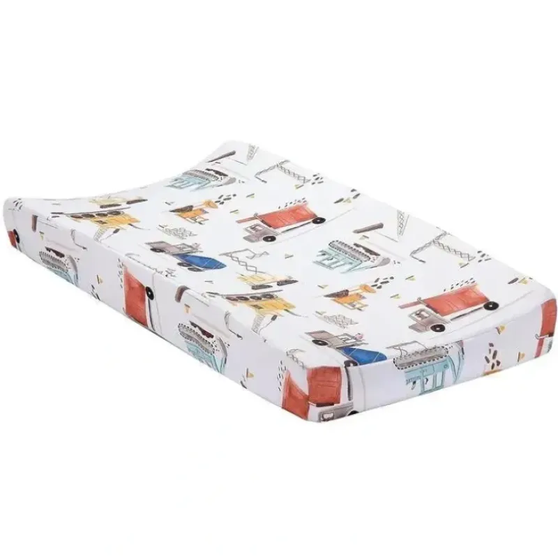 Shop All|Lambs & Ivy - Construction Zone Changing Pad Cover - cutbabycare.com | baby boutique & care hub