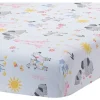 Shop All|Lambs & Ivy - Jazzy Jungle Baby Fitted Crib Sheet - cutbabycare.com | baby boutique & care hub