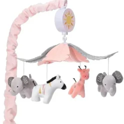 Shop All|Lambs & Ivy - Jazzy Jungle Safari Animals Musical Baby Crib Mobile - cutbabycare.com | baby boutique & care hub