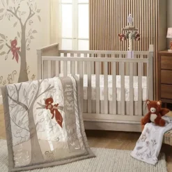 Shop All|Lambs & Ivy - 3-Piece Bedding Set, Treetop Fox Woodland Tree - cutbabycare.com | baby boutique & care hub