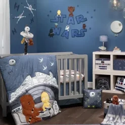 Shop All|Lambs & Ivy - 3Pk Baby Bedding Set Stars Wars Millennium Falcon - cutbabycare.com | baby boutique & care hub