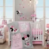 Shop All|Lambs & Ivy - 4Pk Disney Baby Minnie Mouse Nursery Crib Bedding Set, Pink - cutbabycare.com | baby boutique & care hub