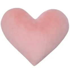 Shop All|Lambs & Ivy - Signature Heart to Heart Soft Pink Decorative Pillow - cutbabycare.com | baby boutique & care hub