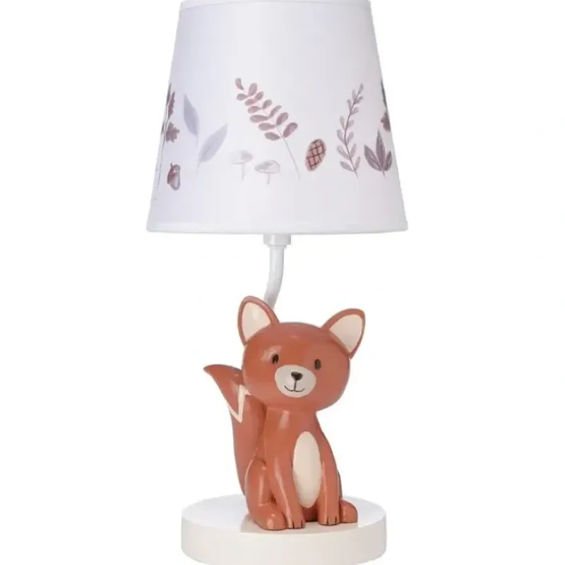 Shop All|Lambs & Ivy - Treetop Fox Lamp W/Shade & Bulb - cutbabycare.com | baby boutique & care hub