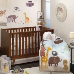 Shop All|Lambs & Ivy Baby Noah 3-Piece Bedding Set, Animals/Ark - cutbabycare.com | baby boutique & care hub