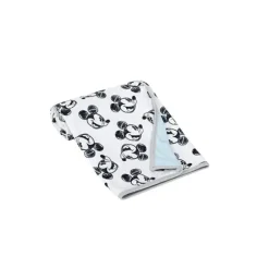 Shop All|Lambs & Ivy Black & White Mickey Mouse Baby Blanket - cutbabycare.com | baby boutique & care hub