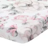 Shop All|Lambs & Ivy Floral Baby Crib Fitted Sheet - cutbabycare.com | baby boutique & care hub