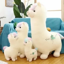 Shop All|Large Super Cute Soft Coral Fleece Alpaca Plush Toy Rainbow Head 100cm High - cutbabycare.com | baby boutique & care hub